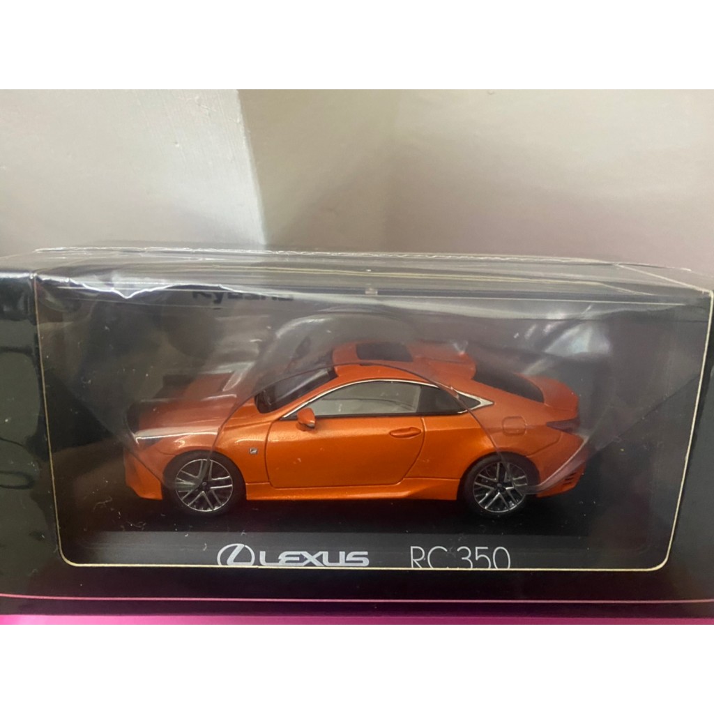【QIYI SHOP】1:43 京商 KYOSHO  Lexus RC350 F Sport Lava Orange