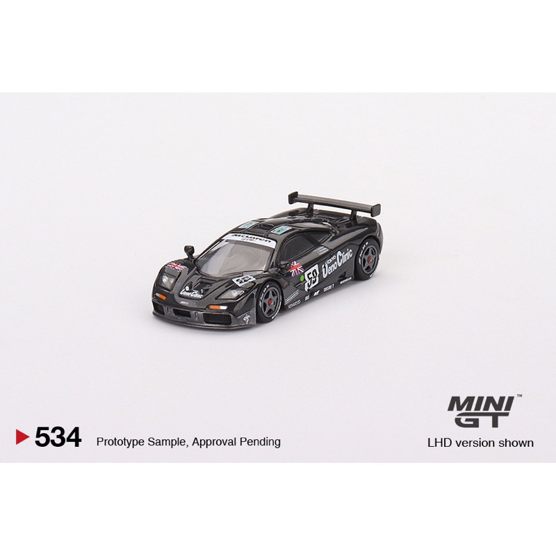 <阿爾法>MINI GT No.534 McLaren F1 GTR 1995 Le Mans 24Hr Winner