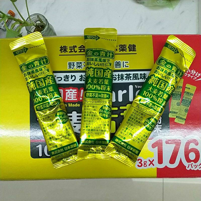 一組30包 每包3g 大麥若葉 好市多 金の青汁 金之青汁 拆售