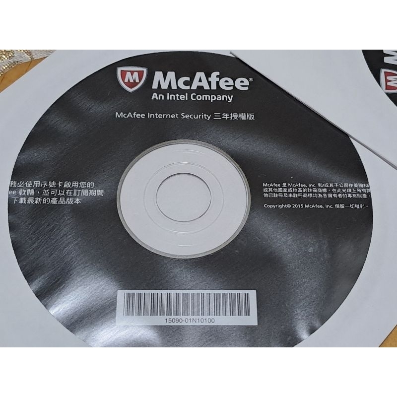 McAfee internet security 麥克菲三年授權版