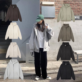 [DA_shop.tw]厚磅‼️熱銷‼️棉質外套 休閒外套 素色 連帽外套 長袖