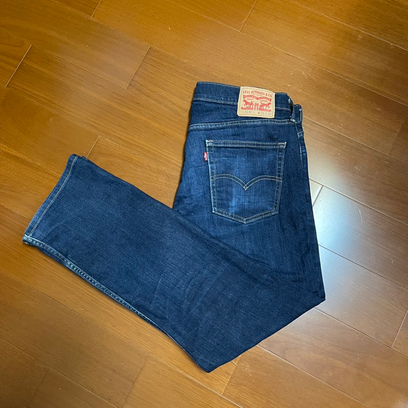 (Size 36/32) Levi’s 514 彈性修身牛仔褲 （3M36)