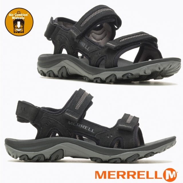 【MERRELL】送》男 款輕量運動涼鞋 HUNTINGTON LTR CONVERT 拖鞋_ML036843