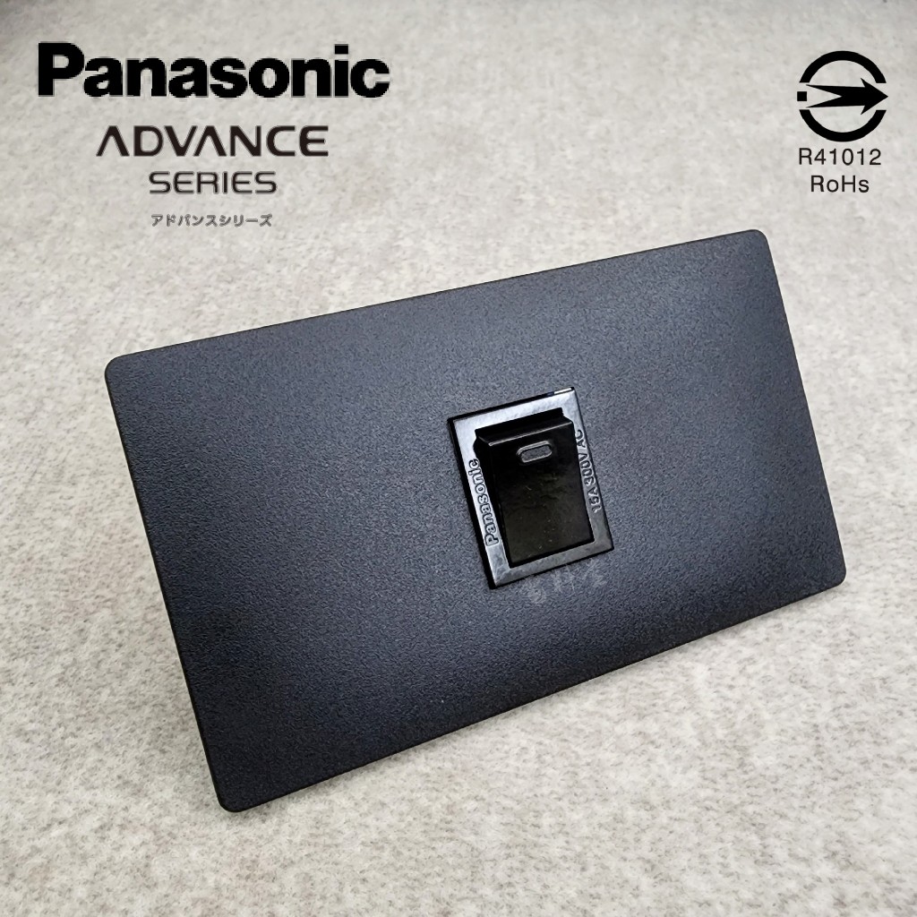 新品 單開 清水模 最薄 日本製 面板 ADVANCE 國際牌 Panasonic 單開關 極簡風 工業風 鋼鐵灰 耐用