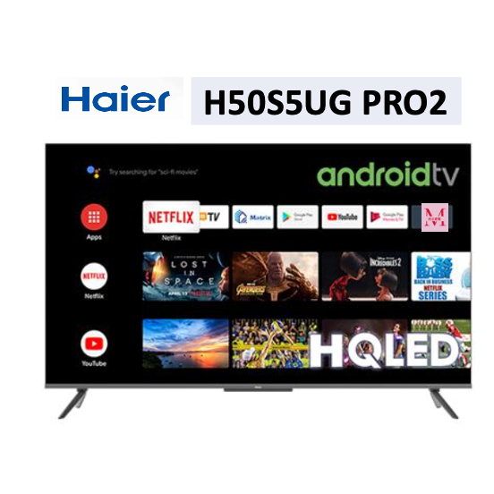 Haier 海爾 50吋 HQLED 4K HDR 安卓11.0 AI聲控液晶電視 H50S5UG PRO2 基本安裝