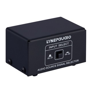 LYNEPAUAIO 3.5mm/RCA 一進二出/二進一出 選擇切換器 音源切換器 (40-061-02~03)