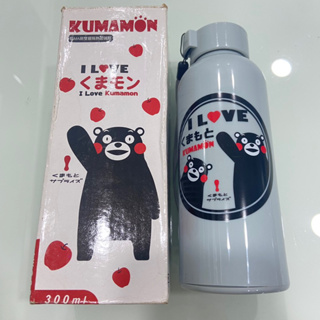 KUMAMON雙層隔熱玻璃瓶 酷MA萌雙層隔熱玻璃瓶