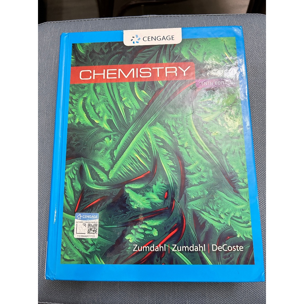Chemistry 10/e 精裝版 (全新) Zumdahl 大學普通化學 普化