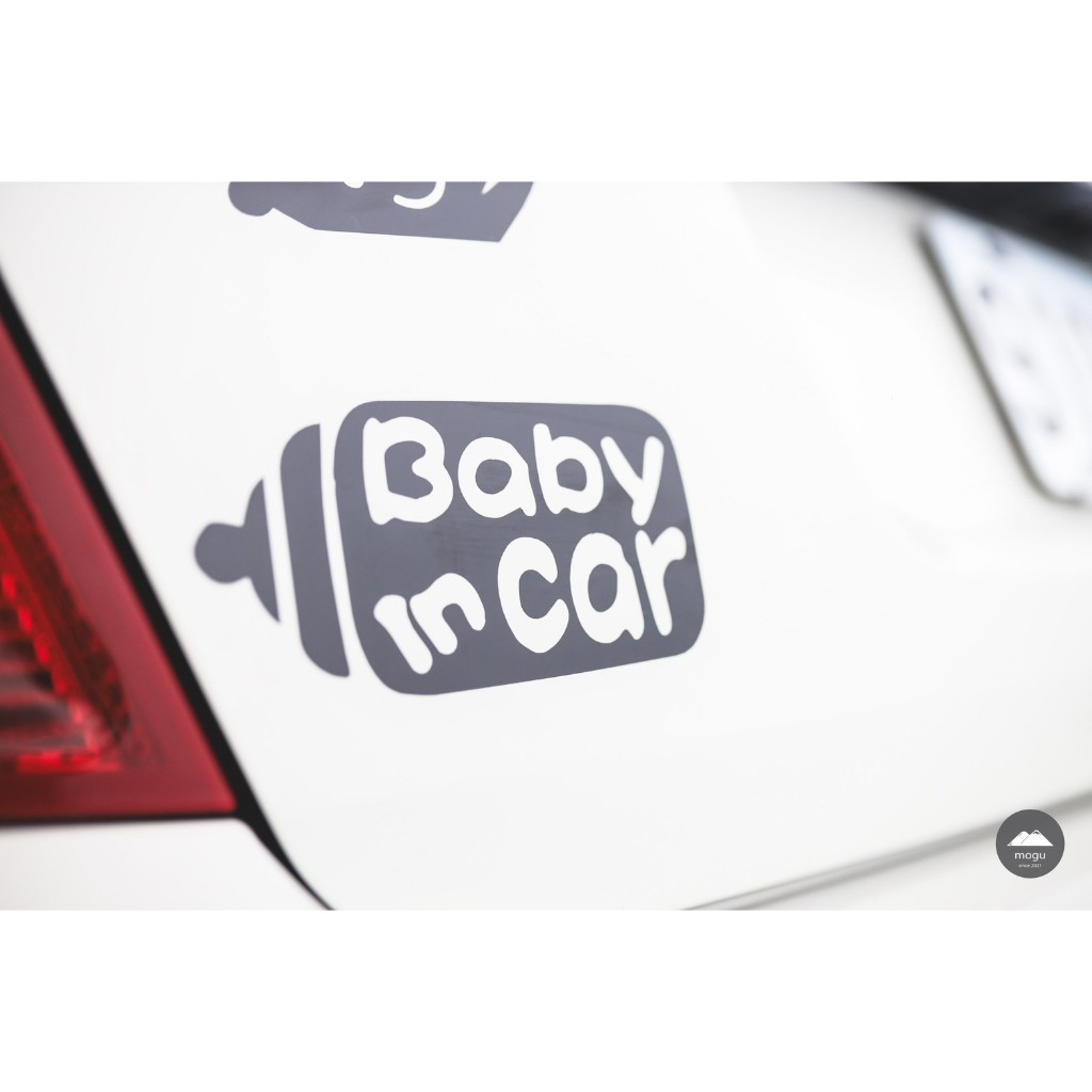 [膜谷汽機車包膜工作室] Baby in car 車內有寶寶 創意貼紙 貼紙