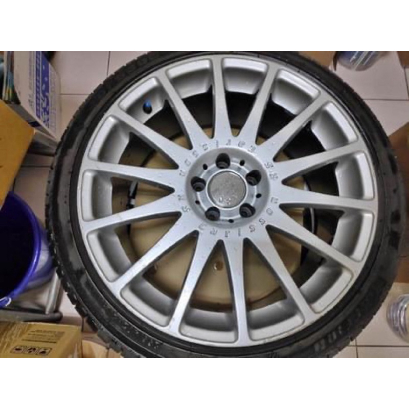 二手 Carlsson 20吋 鋁圈 前後配共四個 輪框