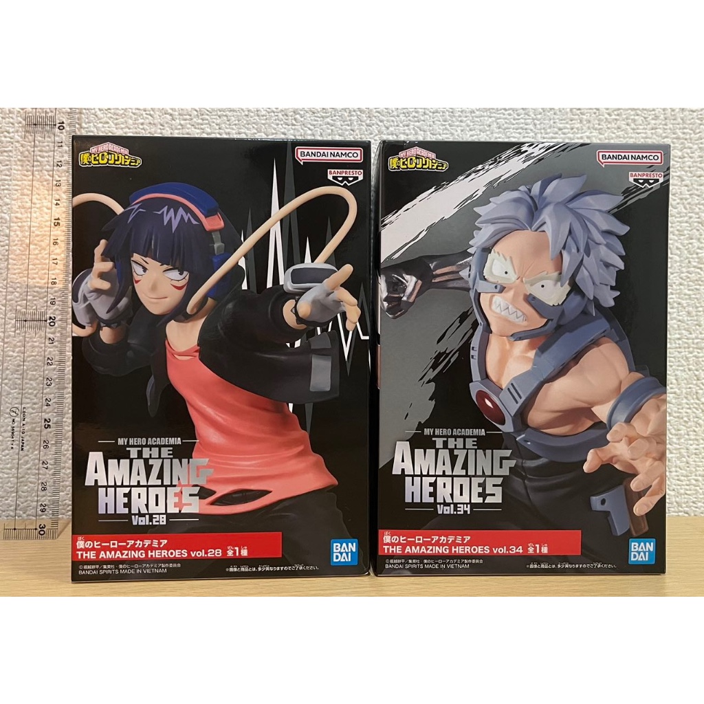 我的英雄學院 日版 THE AMAZING HEROES 耳郎響香 鉄哲徹鐵 萬普 公仔