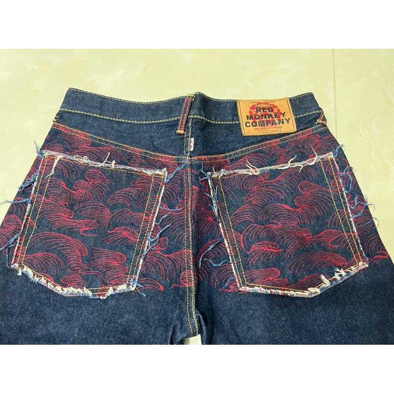 rmc 紅浪花 牛仔褲 evisu aaaa 4a