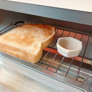 日本 ECHO 麵包加熱神器/小烤箱專用陶瓷蒸氣石/烤吐司加濕器-麵包外酥脆.內部蓬鬆軟Q-正版