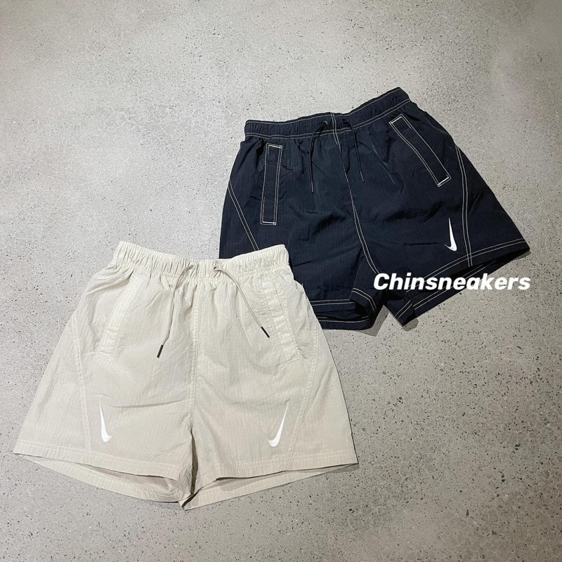 ☆CHIN代購☆ Nike 女 縫線小swoosh勾 風褲運動褲 奶茶 黑 DD5593-206 010 現貨