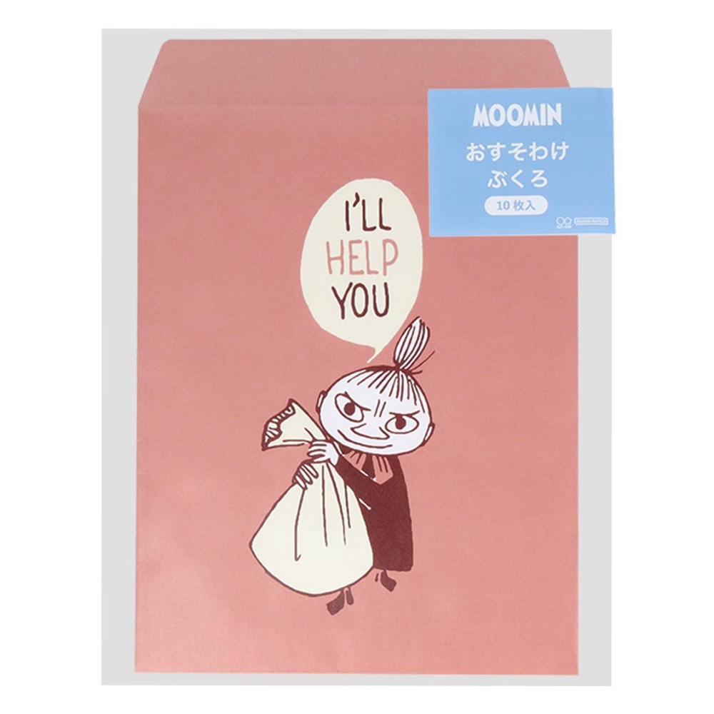 sun-star 日本製 Moomin 印花包裝紙袋 紙製分裝袋 小美 UA72407