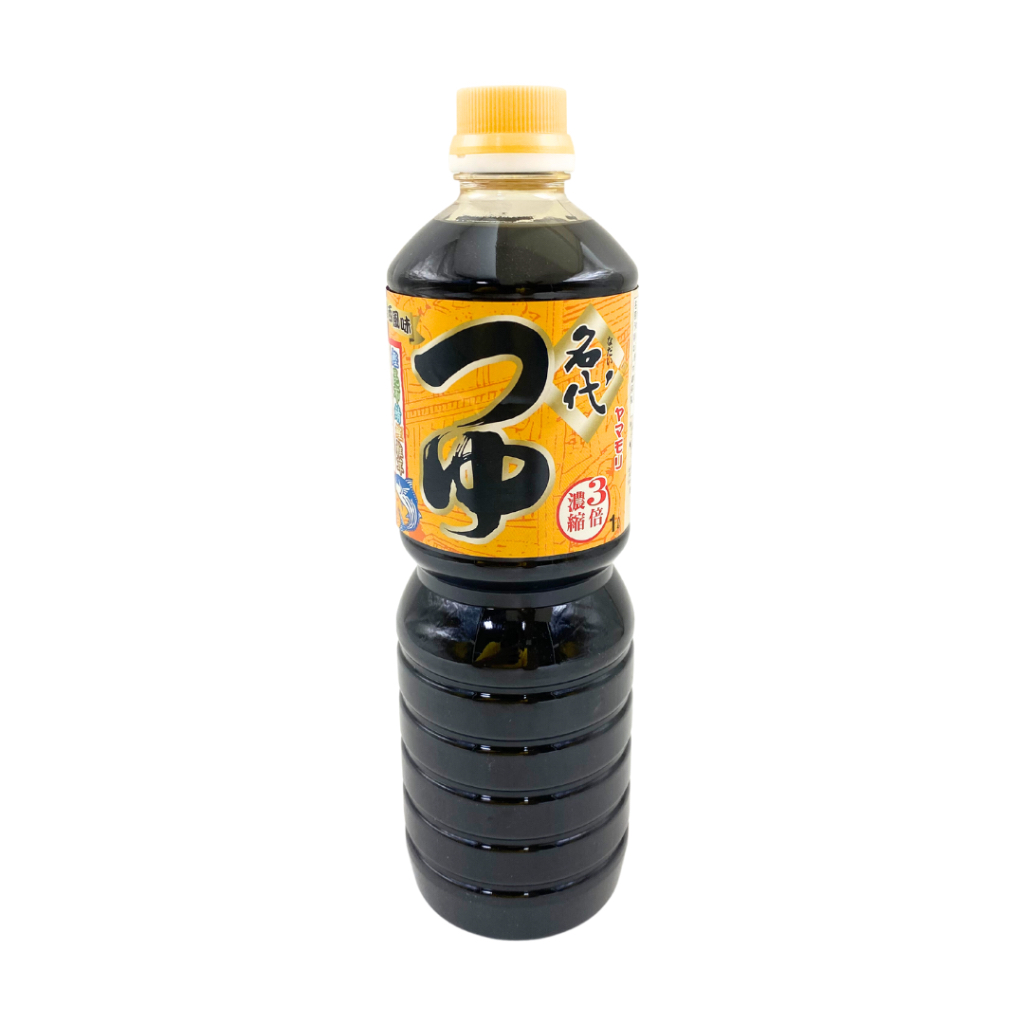 日本 山森名代 麵味露 3倍濃縮鰹魚醬油 1L
