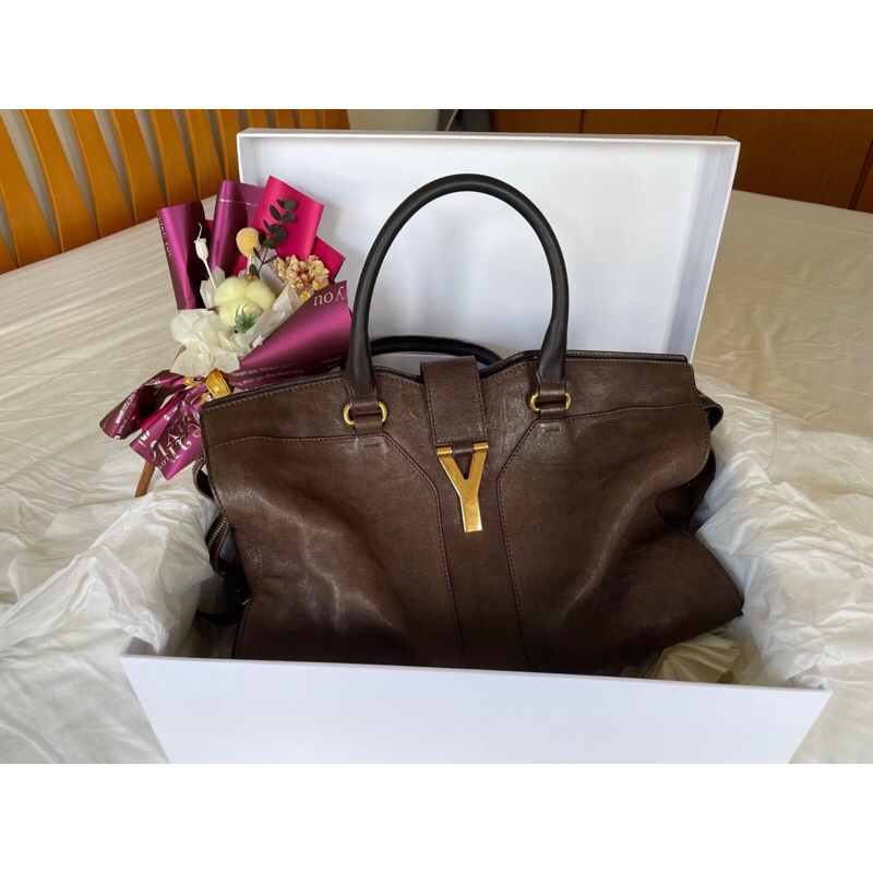 YSL CABAS CHYC BAG經典Y字手提包