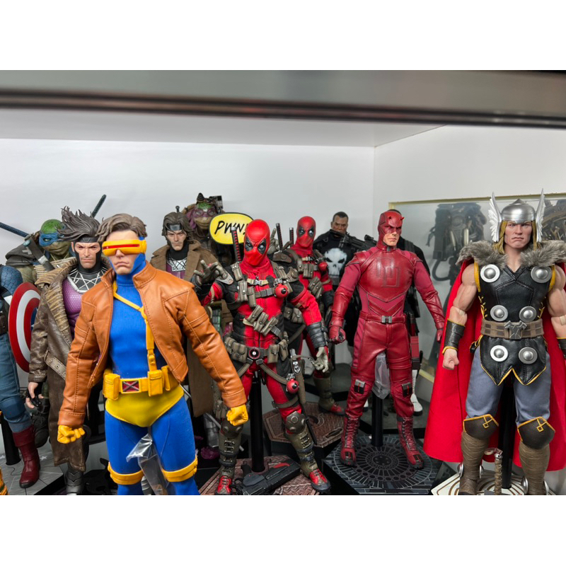 漫威xmen DCwatchmen卡通人偶1/6 sideshow ht