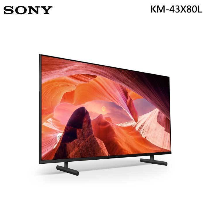 SONY索尼【KM-43X80L】43吋 HDR LED Google TV顯示器