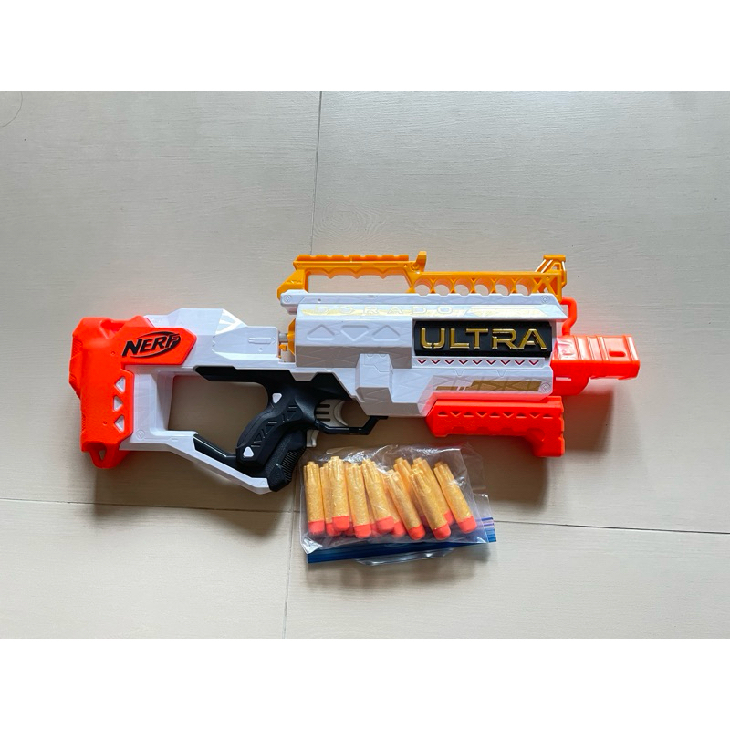 NERF ULTRA Dorado 極限系列 劍魚電動玩具槍 軟彈槍 二手品9成新
