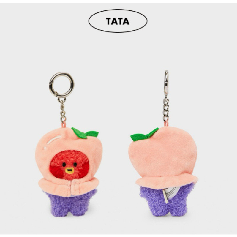 TATA現貨🌼韓國官網代購 BT21 MINI MININI水果系列 迷你娃娃吊飾 &amp; 迷你娃娃 BTS