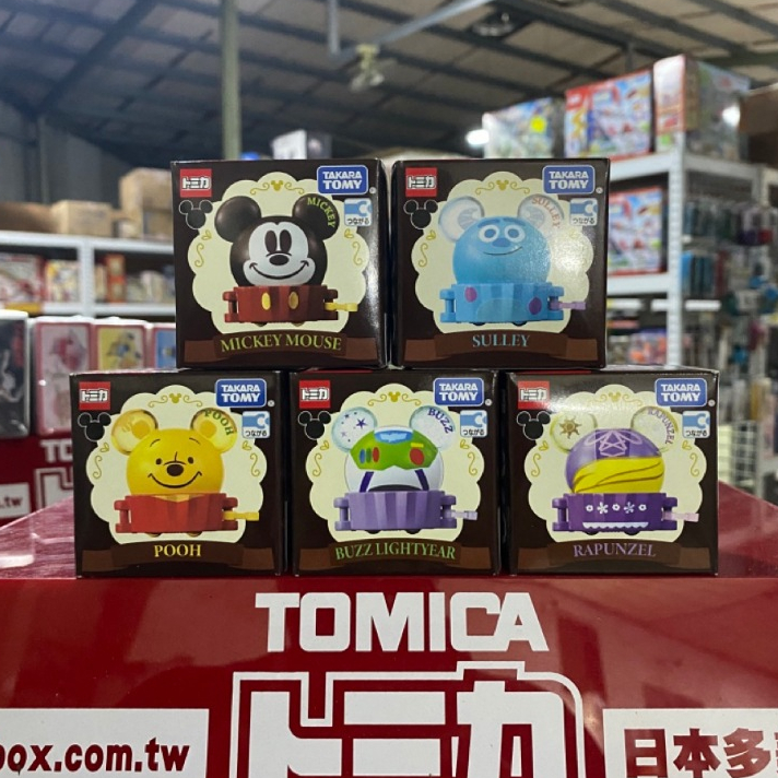 (丹舖) TOMICA 多美 DS遊園列車 杯子蛋糕 米奇 巴斯光年 小熊維尼 魔法奇緣 毛怪