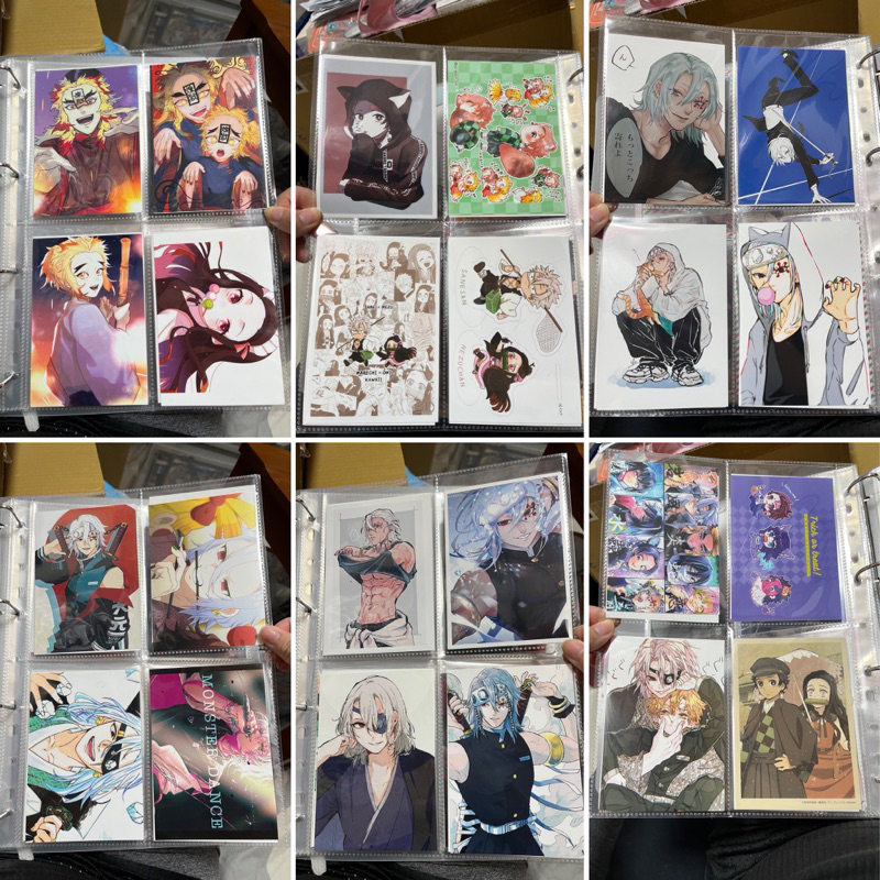 《鬼滅之刃》日本同人相卡 炎柱煉獄杏壽郎 音柱宇髓天元(宇髄天元) 炭治郎 彌豆子