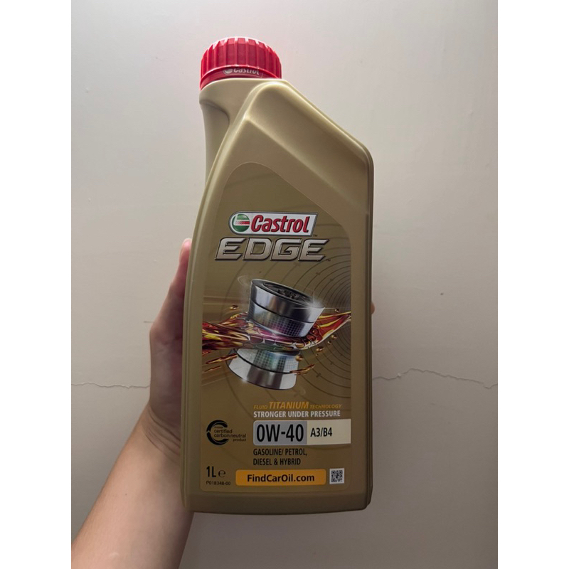 【易油網】Castrol EDGE FST 0W-40 全合成機油