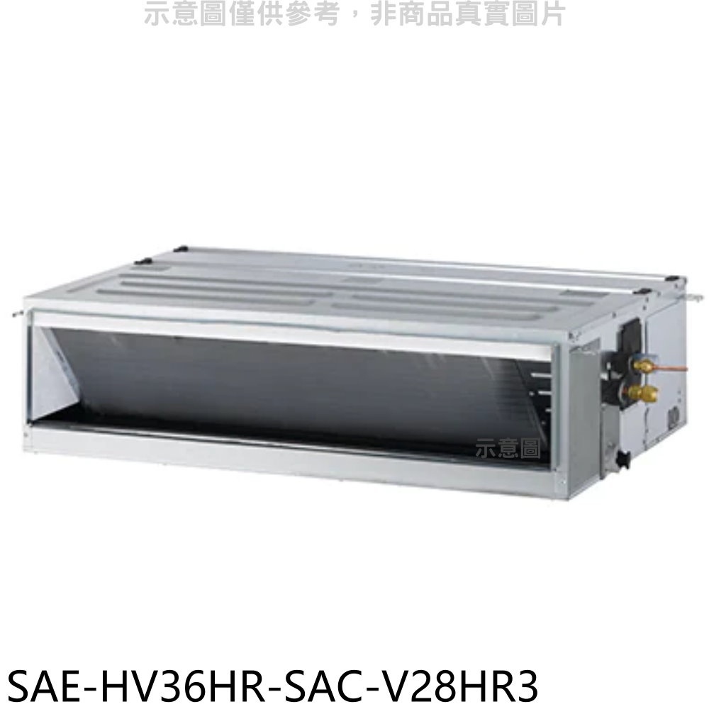 SANLUX台灣三洋【SAE-HV36HR-SAC-V28HR3】變頻冷暖吊隱式分離式冷氣(含標準安裝) 歡迎議價