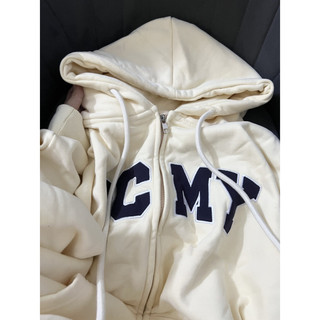 CHAOO 外套 連帽外套 開衫外套 慵懶外套oversize 外套 顯瘦外套 印花外套 ins 風衣服 韓系衣服 開衫