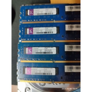 桌機記憶體2G PC3 10600U 4條合賣