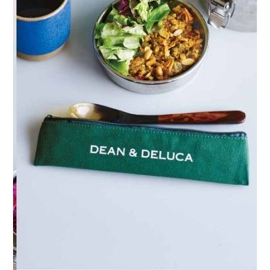 [瑞絲小舖]~日雜附錄DEAN&amp;DELUCA餐具收納包(單獨1個) 化妝包 小物包 筷子包 刷具包 筆袋