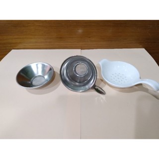 M) 茶漏 茶葉過濾器 不鏽鋼/陶瓷
