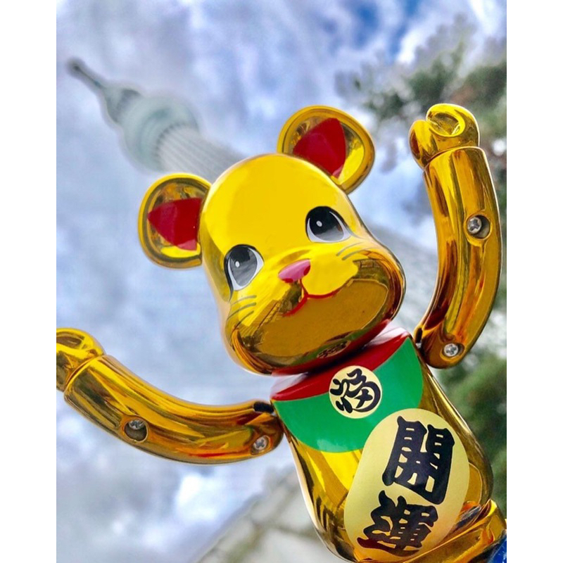 BE@RBRICK 200%超合金 招財貓 限量2018