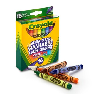 美國 crayola 繪兒樂 可水洗16色大蠟筆