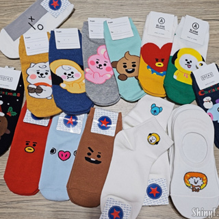 [現貨出清] 韓國襪子 BT21 BTS防彈少年團 短襪 隱形襪 女襪 韓襪 韓國襪 襪子