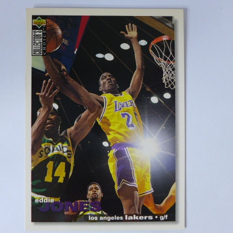 ~Eddie Jones/NBA球星/艾迪·瓊斯~1995年UD籃球卡
