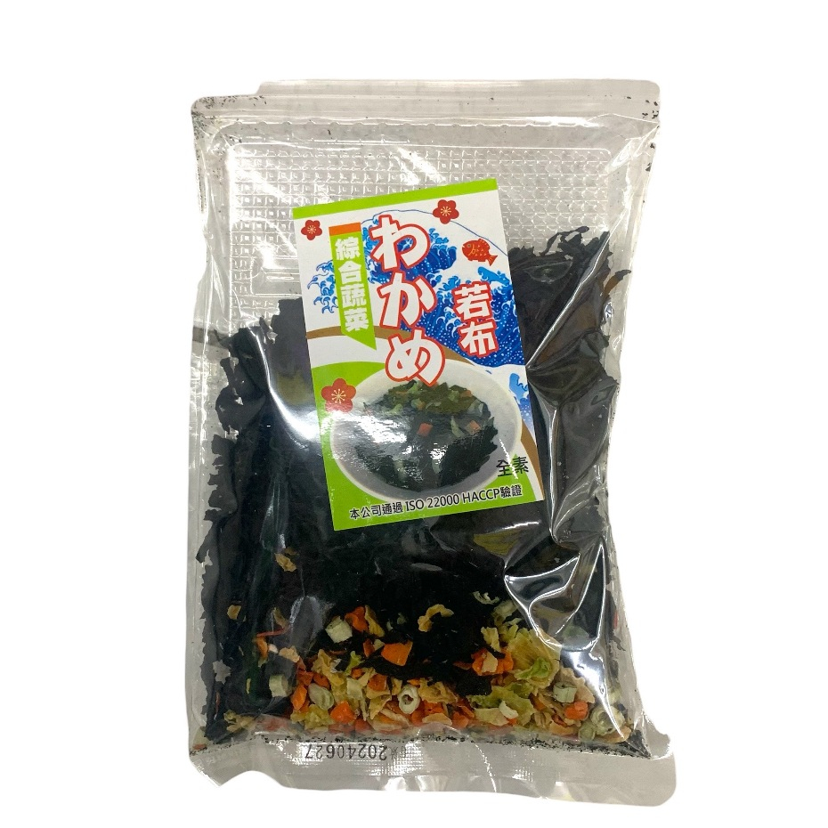 海帶芽（綜合蔬菜風味）100g 全素 海帶 裙帶菜