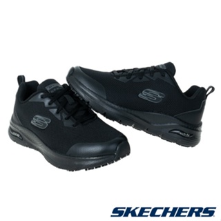 SKECHERS 女 工作鞋系列 ARCH FIT SR 寬楦款 (108019WBLK)