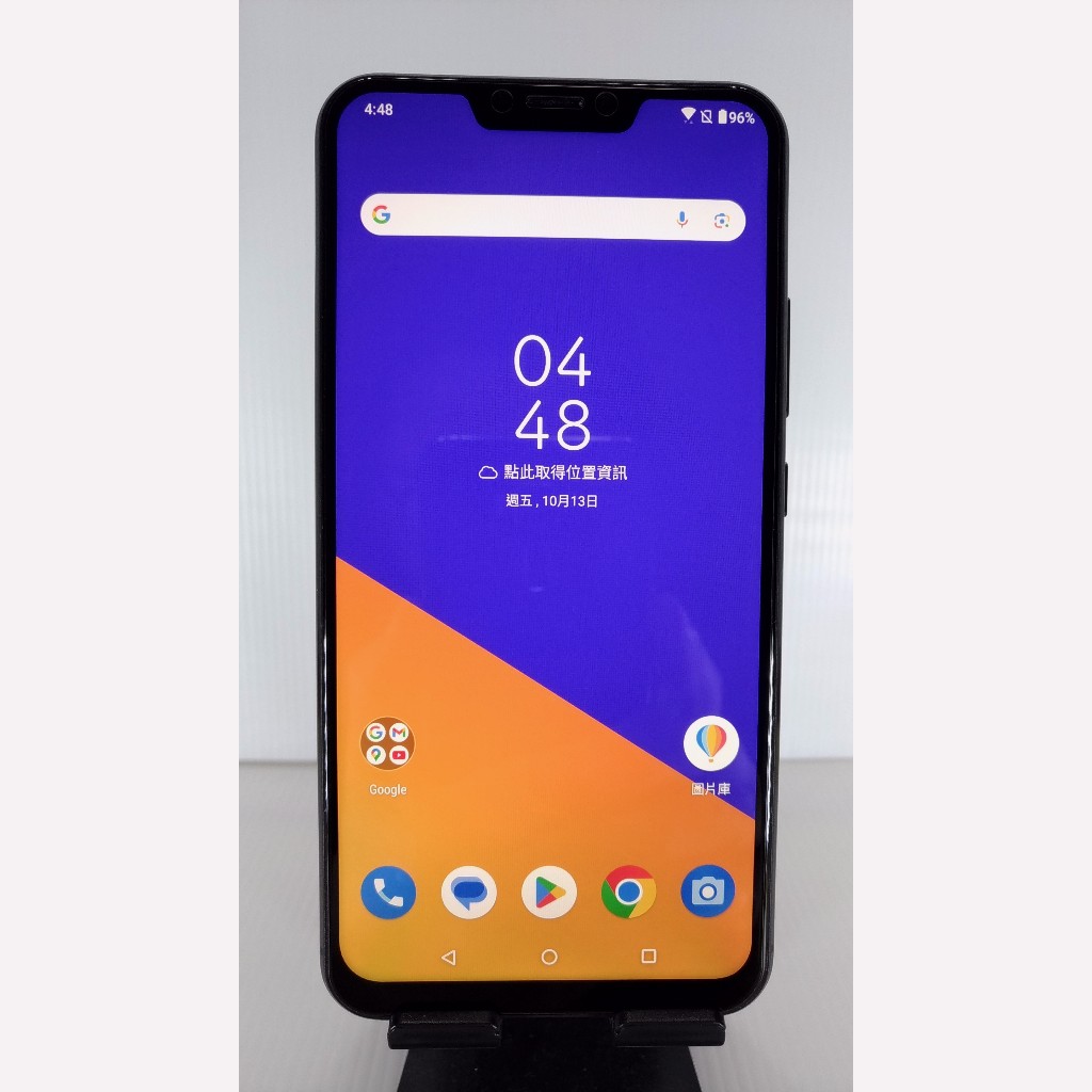 九成新ASUS ZenFone 5Z 6G/128G 深海藍 6.2吋 Super IPS+ 19：9全螢幕 智慧雙鏡頭