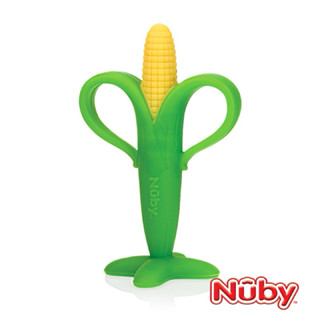 🐈BabyCat親子生活館 全新💯公司貨 Nuby玉米固齒器(3M+)