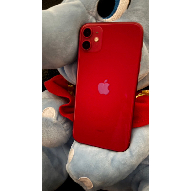 iPhone 11 plus 6.1(128G) 紅色（桃園可面交）蘋果手機￼