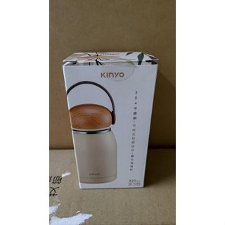 KINYO 不鏽鋼隨行保溫杯 320ml