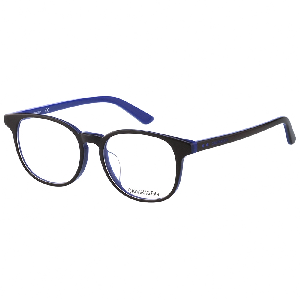 Calvin Klein 鏡框 眼鏡(黑配藍色)CK18529A