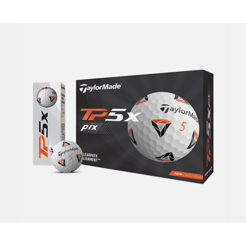 TaylorMade TP5x pix 高爾夫球 五層球