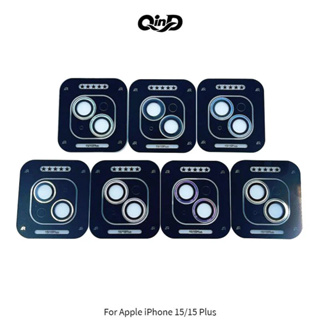 ~Phonebao~QinD Apple iPhone 15/15 Plus 鷹眼 鏡頭 保護貼 玻璃貼