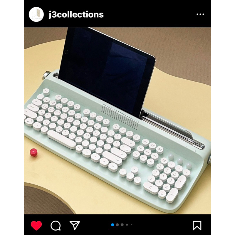 極新- Actto 復古打字機鍵盤-數字款 (注音鍵帽)