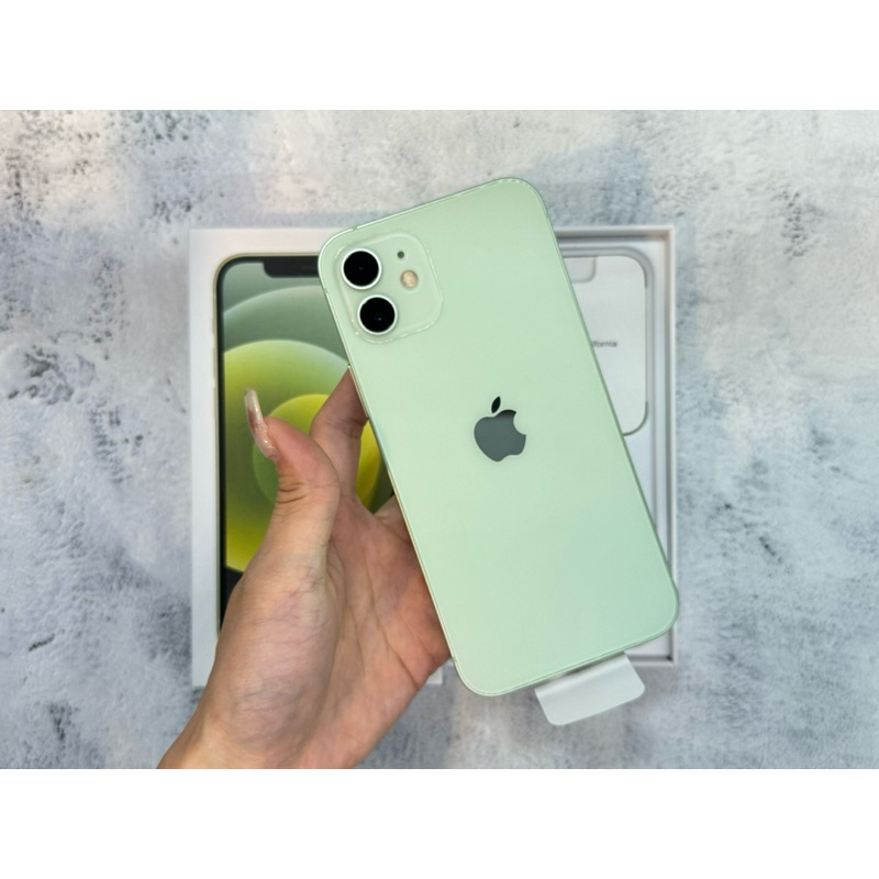 最高折＄5000♠️福利機 iphone 12 miin 64G 綠色 台灣貨 88%