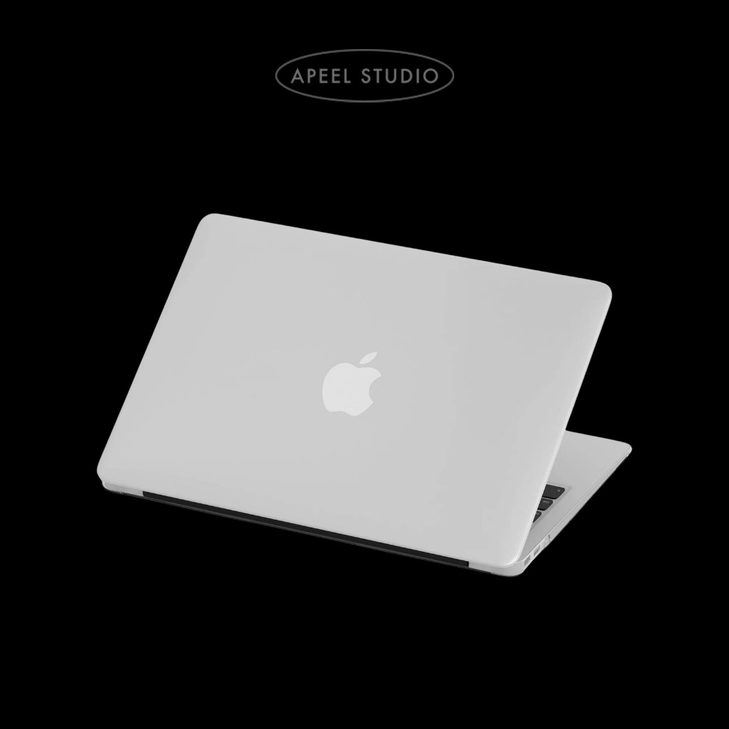 【現貨】【APEEL STUDIO】超輕薄霧感透明MacBook防撞全包保護殼 適用Pro Air 13吋 M1M2