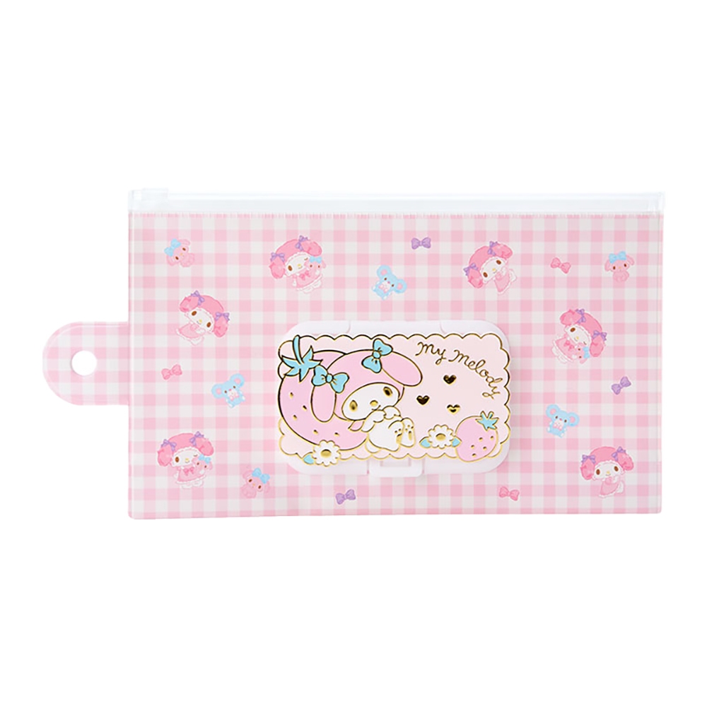 Sanrio 三麗鷗 可掛式濕紙巾收納包 L 美樂蒂 670316